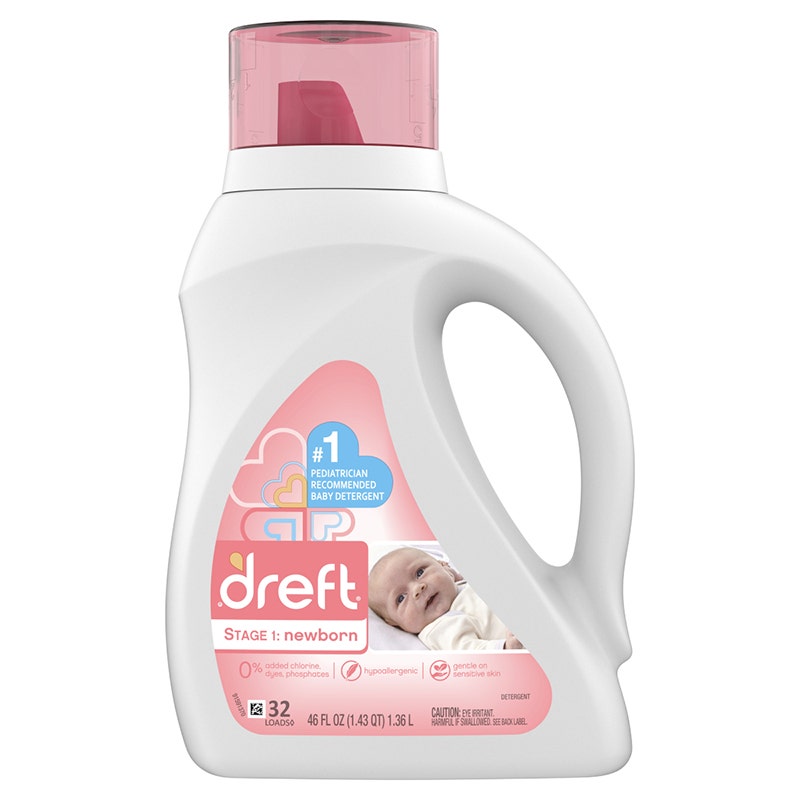 Detergente Dreft para Recién nacido 46 Oz