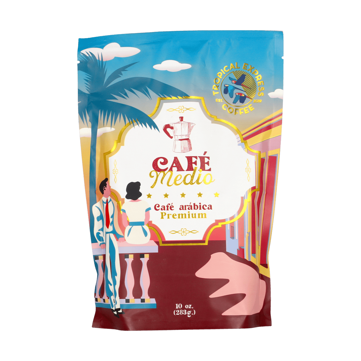 Café Medio Arábica Premium TROPICAL EXPRESS 10 oz 