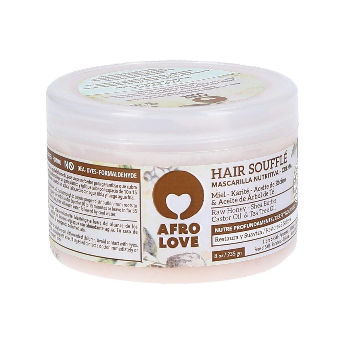 Mascarilla Capilar Afro Love 8 Oz