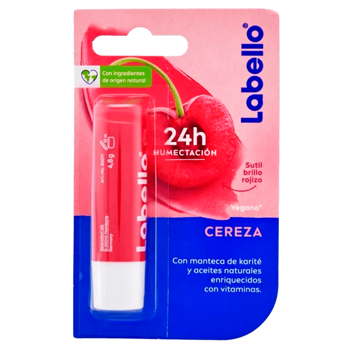 Bálsamo Labial Labello Cereza 4.8 g