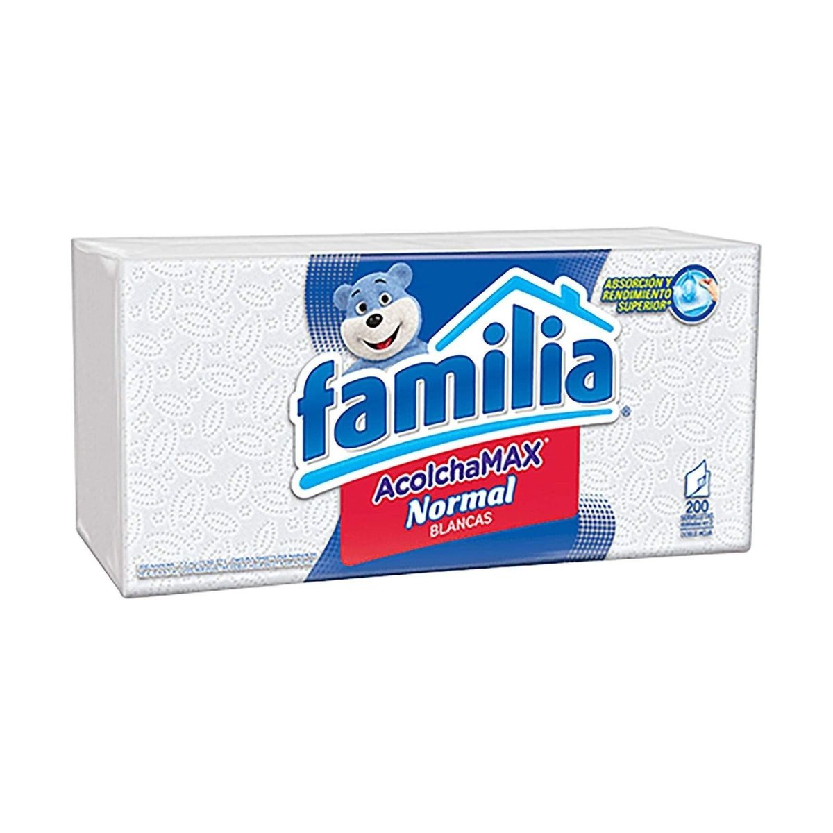Servilletas Familia Acolchamax Normal  200 Uds