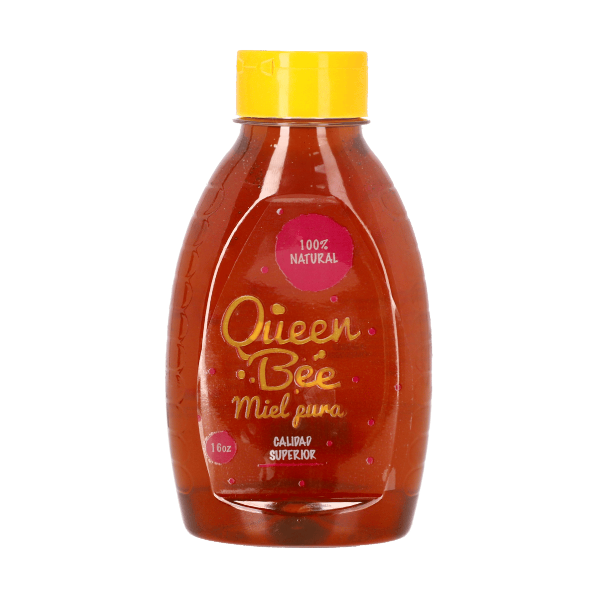 Miel Pura 100% Natural Queen Bee 16 oz 