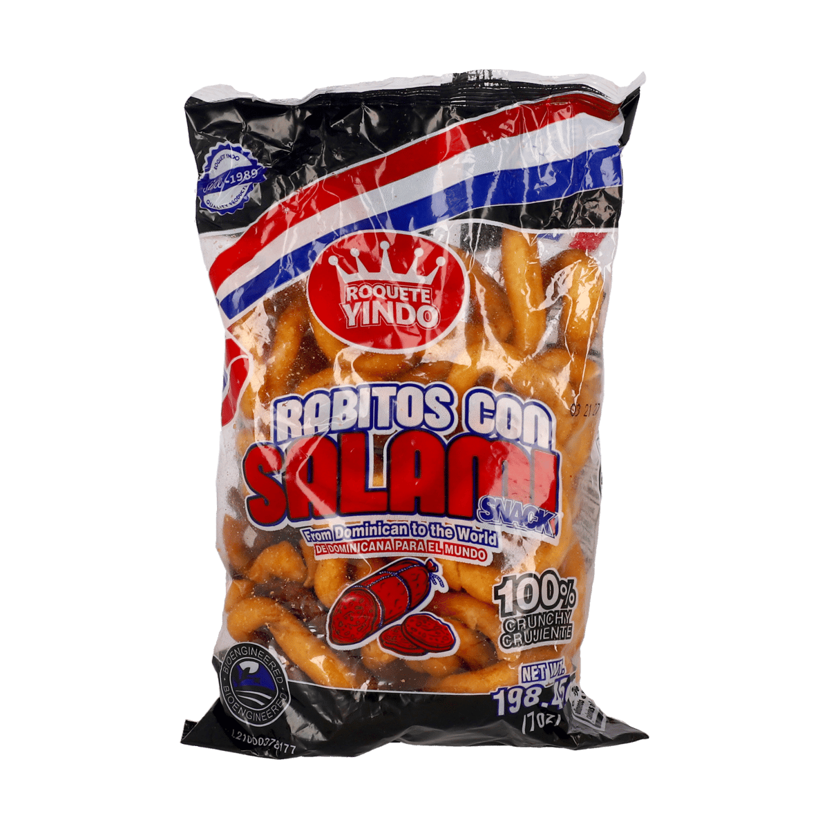 Snack Crujiente Roquete Yindo con Salami 198.4 g