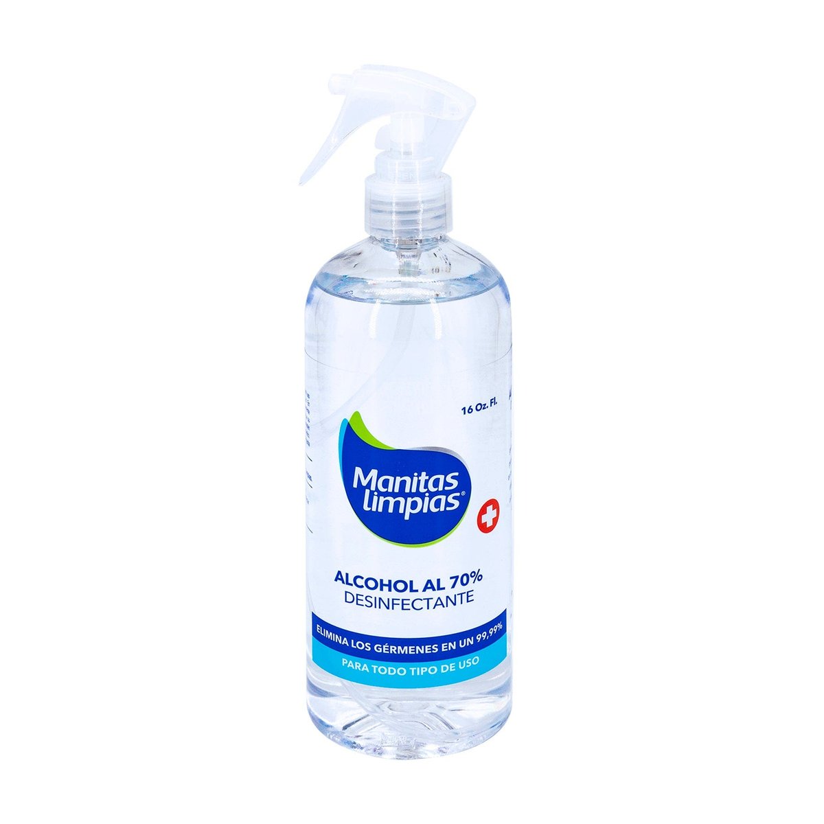 Alcohol Manitas Limpias 16 Oz