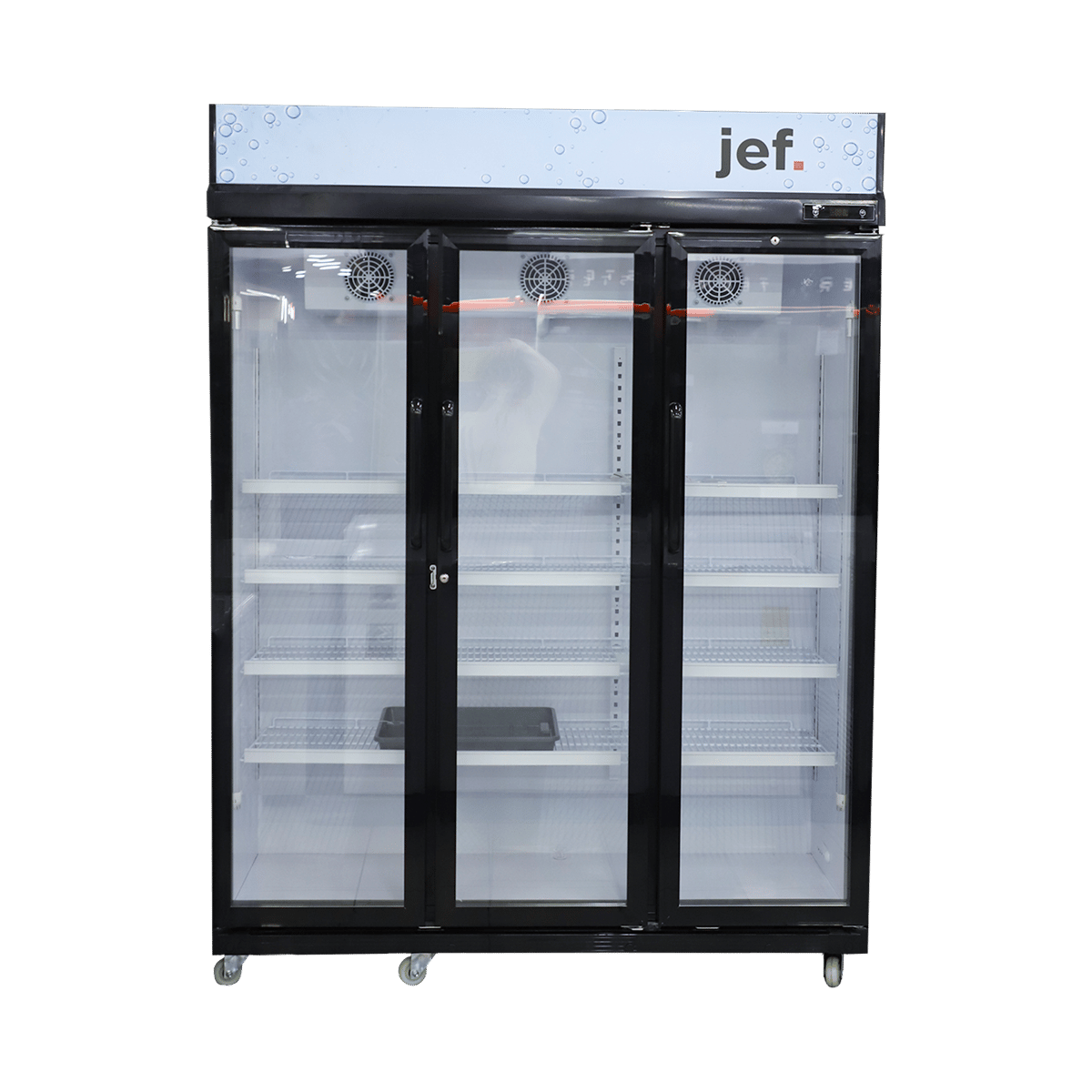 Exhibidor Refrigerado Jef de 3 Puertas