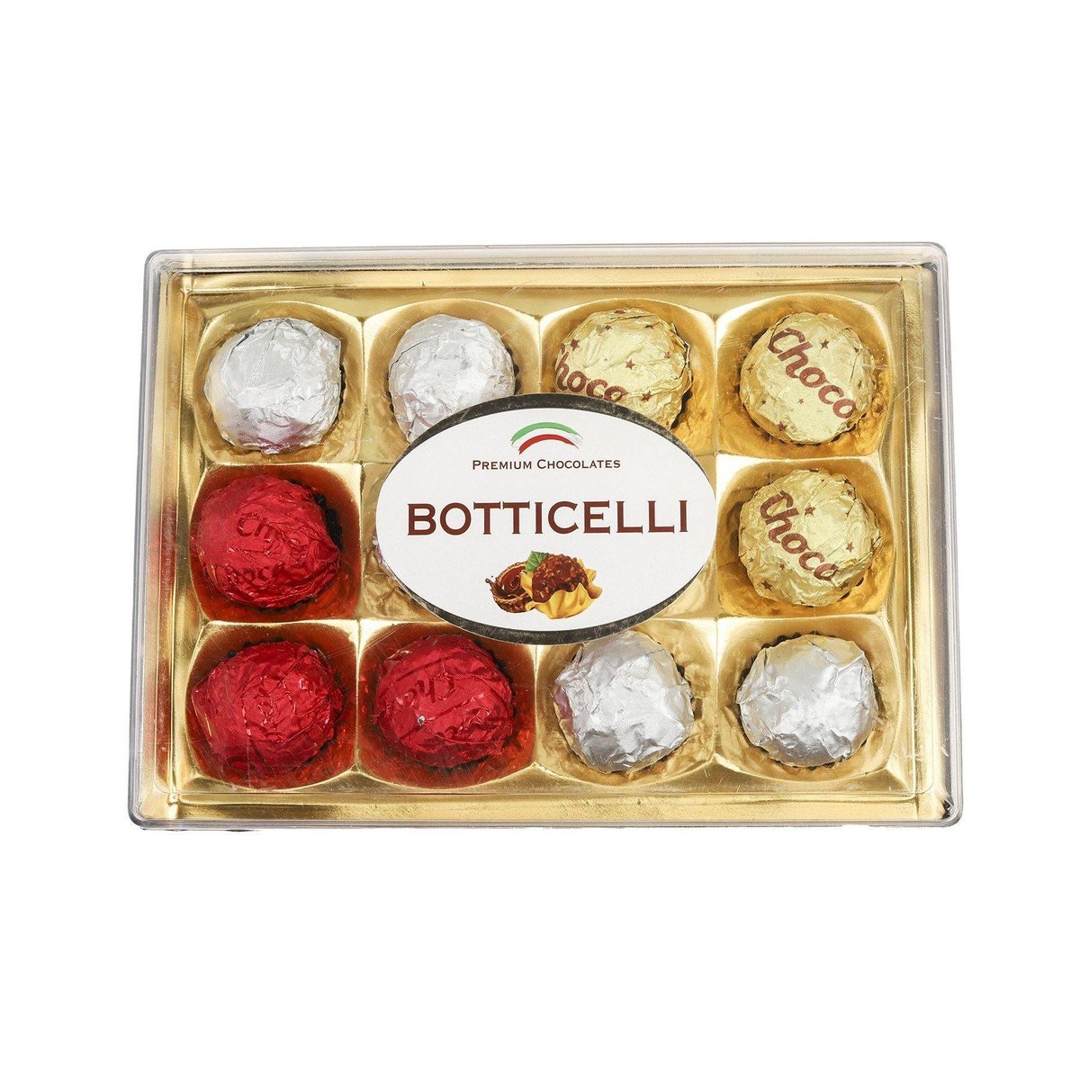 Chocolate Botticelli Rectangular 150g 12 Uds