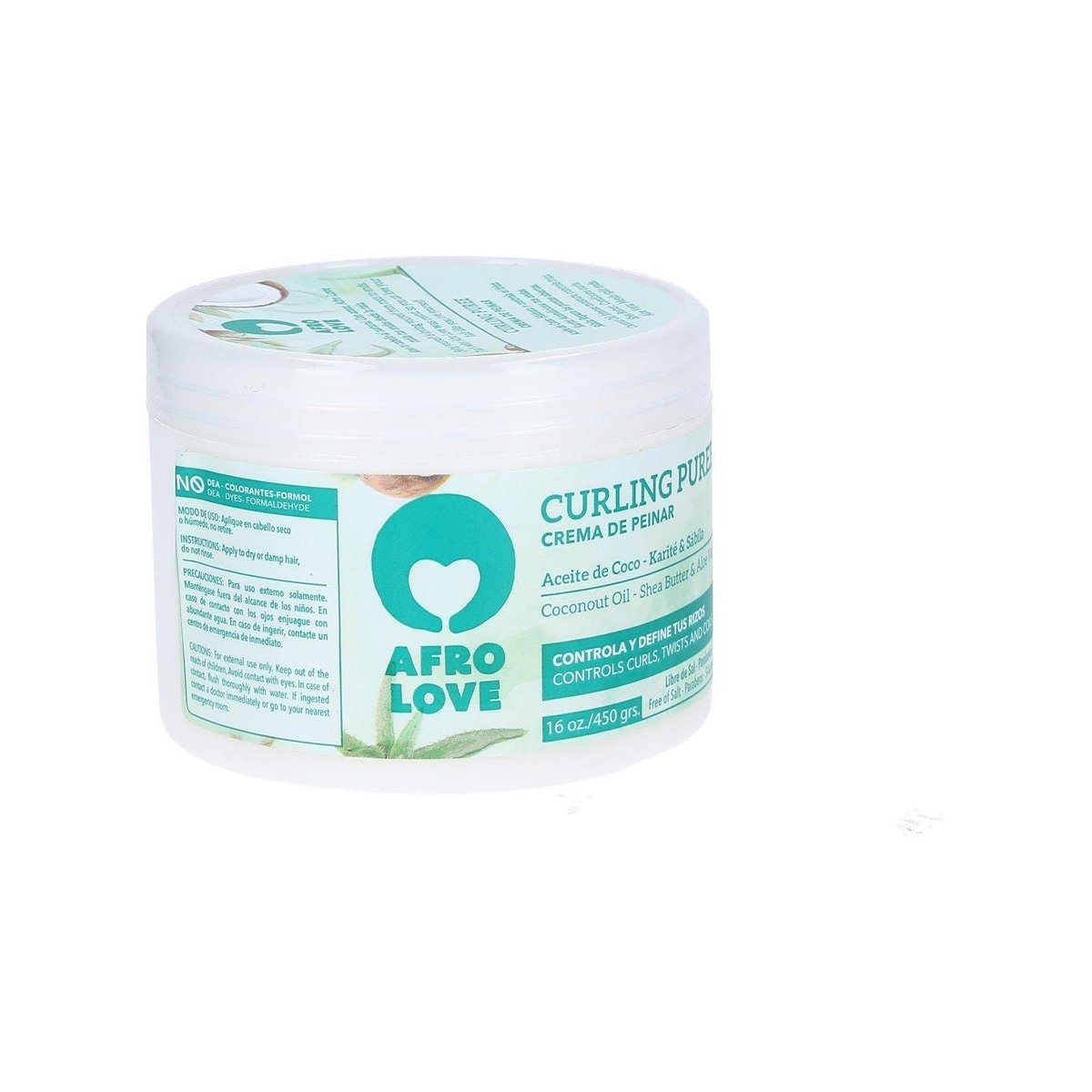 Crema Para Peinar Afro Love Curling Puree 16 Oz