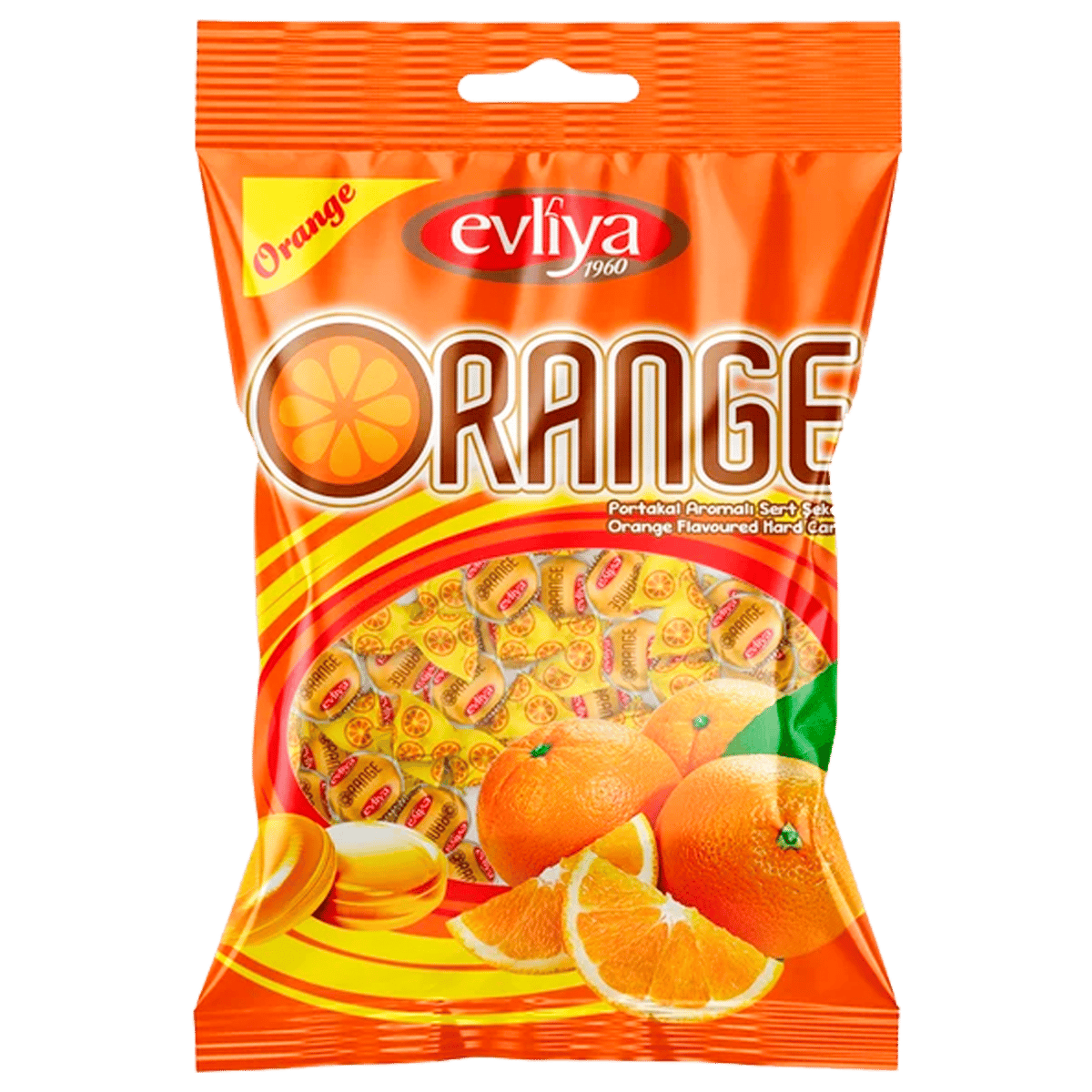 Caramelos Duros Evliya Sabor Naranja 350 g