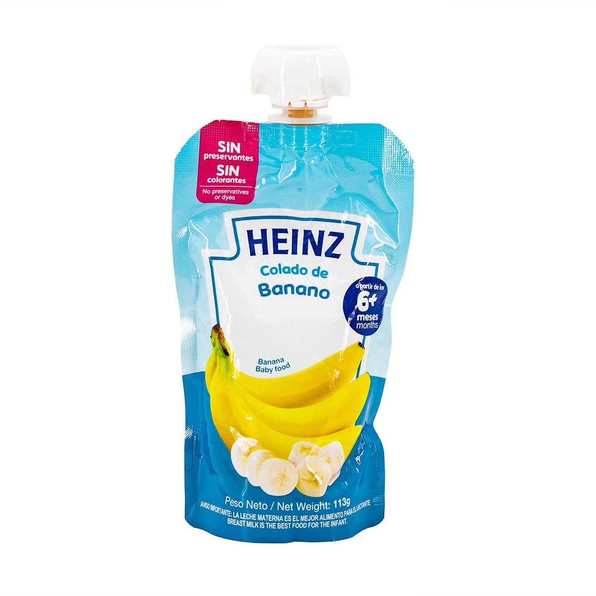 Compota Heinz De Banana Flexible 113g