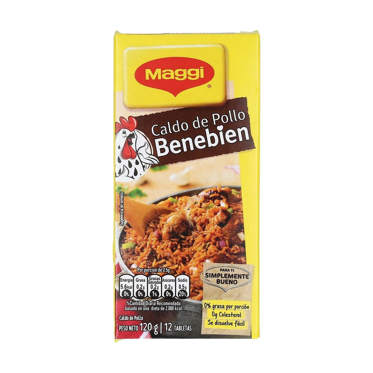 Sopita Caldo de Pollo Maggi Benebien 12 uds