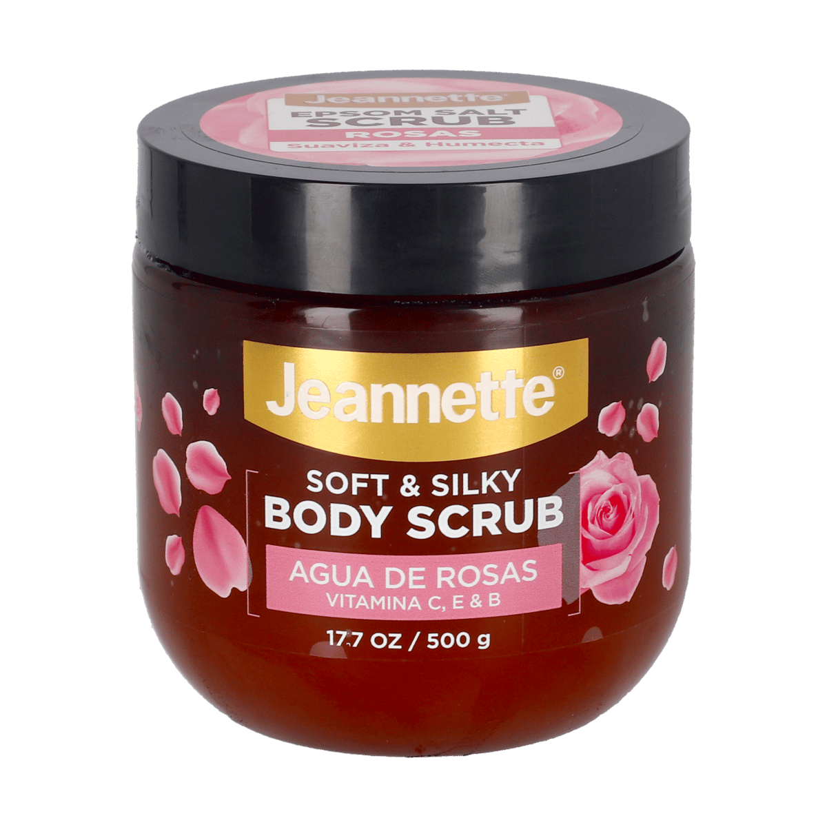 Body Scrub Agua De Rosas Jeannette 17.7 oz 