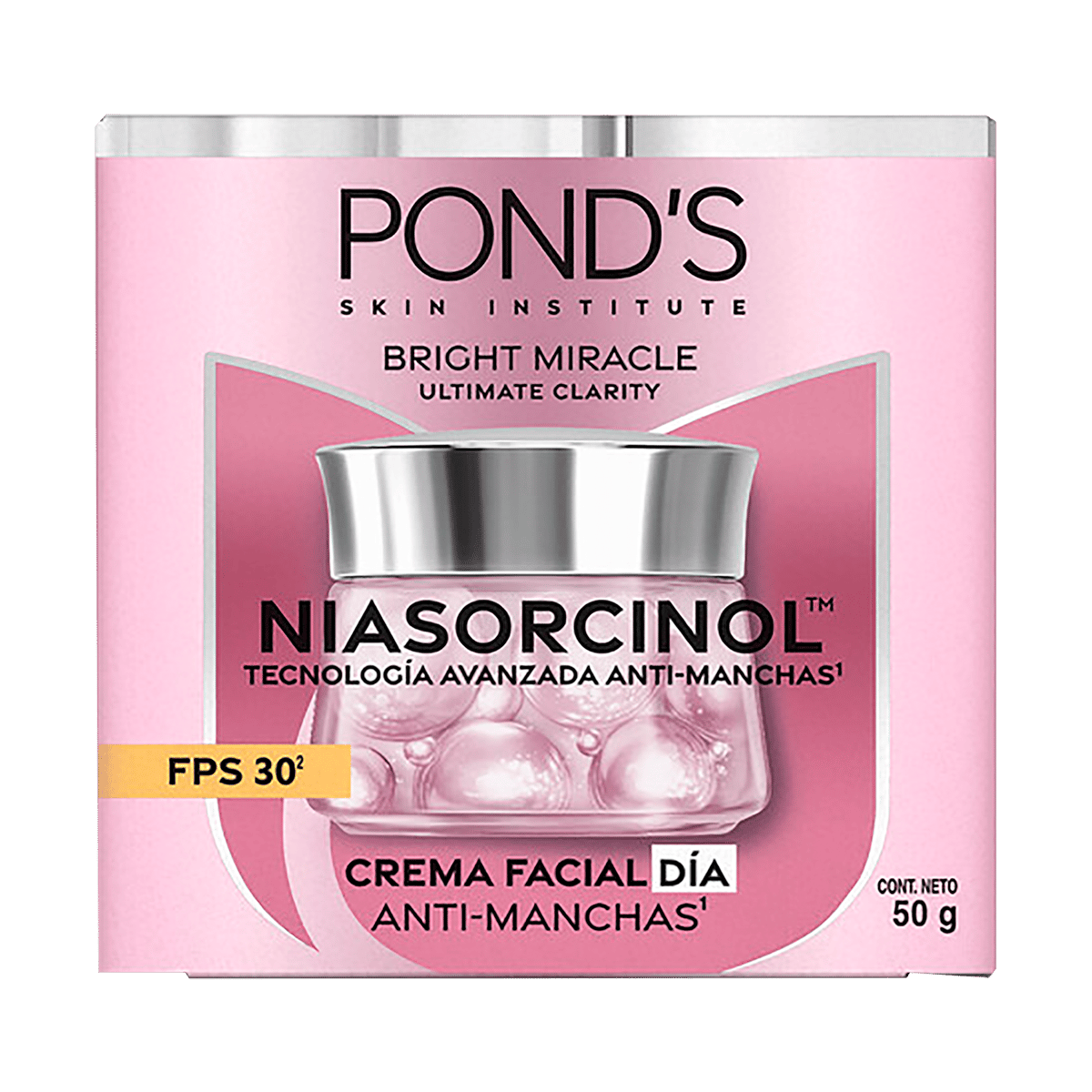 Crema Facial De Día Pond’s Bright Miracle SPF 30 Anti-Manchas 50 g