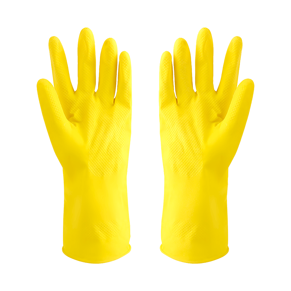 Guantes De Limpieza Amarillos Royau Talla M 