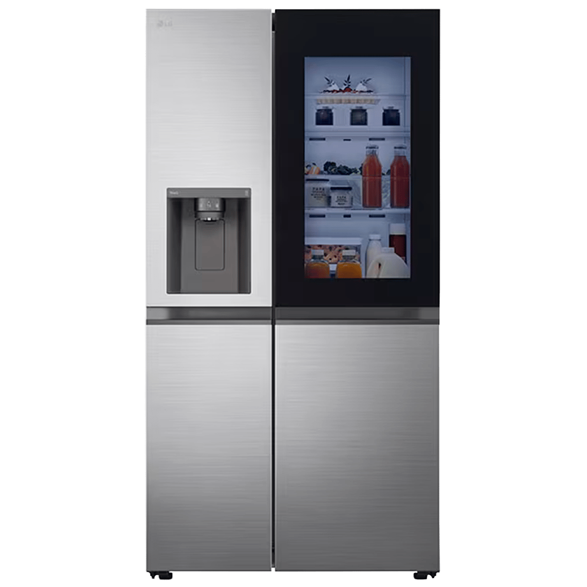 Nevera LG Side by Side 27 Pies³ Smart Inverter Compressor™ Inox VS27GNID