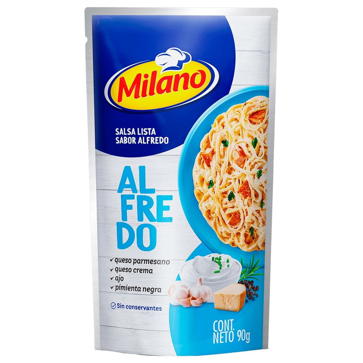Salsa Alfredo Milano 90 g