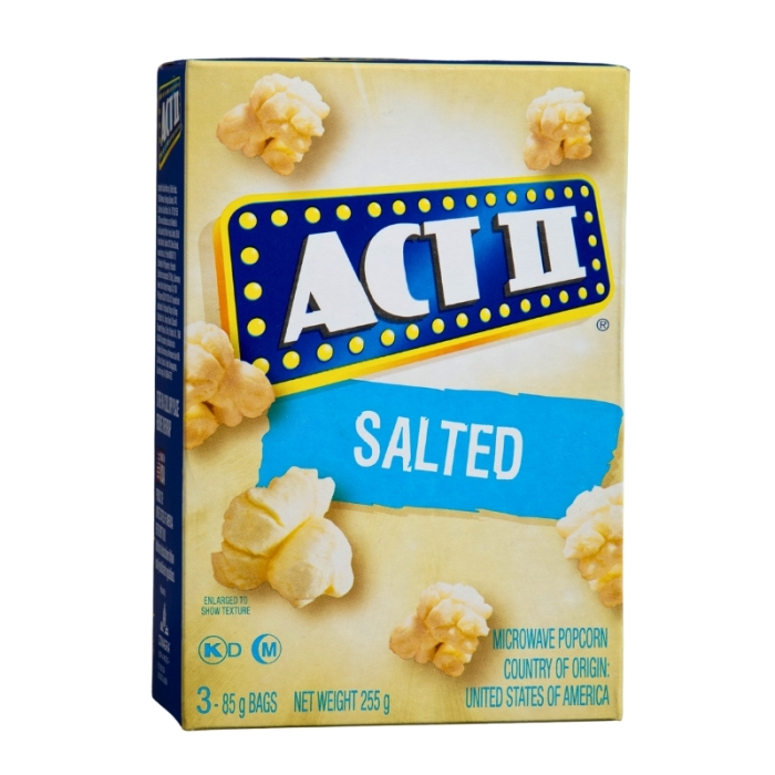 Palomitas de Maíz Sabor Natural Act II 85 Gramos