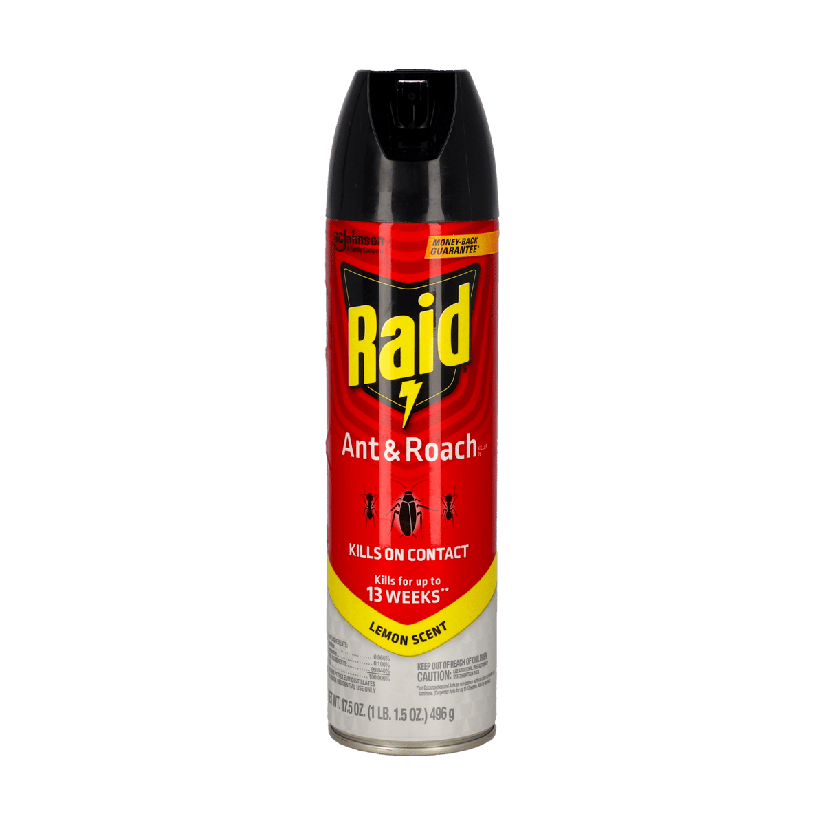 Insecticida Raid Hormigas y Cucarachas Limón 17.5 oz 