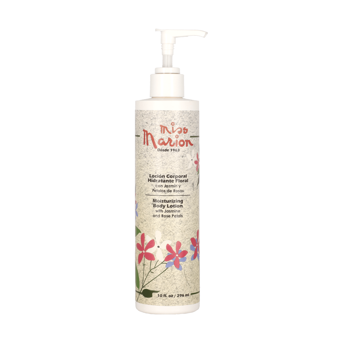 Loción Corporal Con Jazmin Y Petalos De Rosas Miss Marion 10 oz
