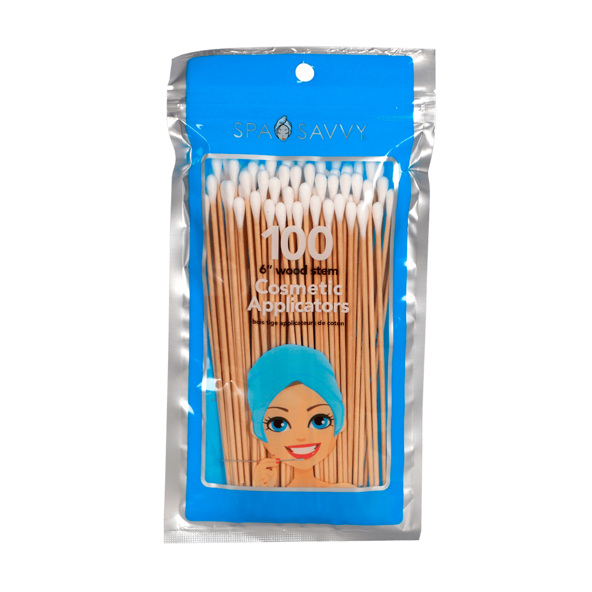 Aplicador Cosmético Spa Savvy R/502 100 piezas