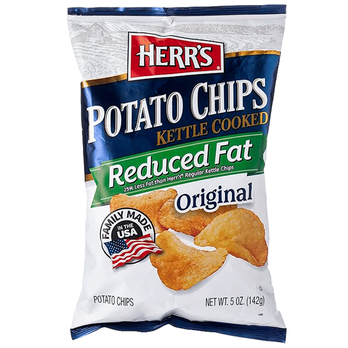 Papas Kettle Reducidas en Grasa Herr's 5 oz