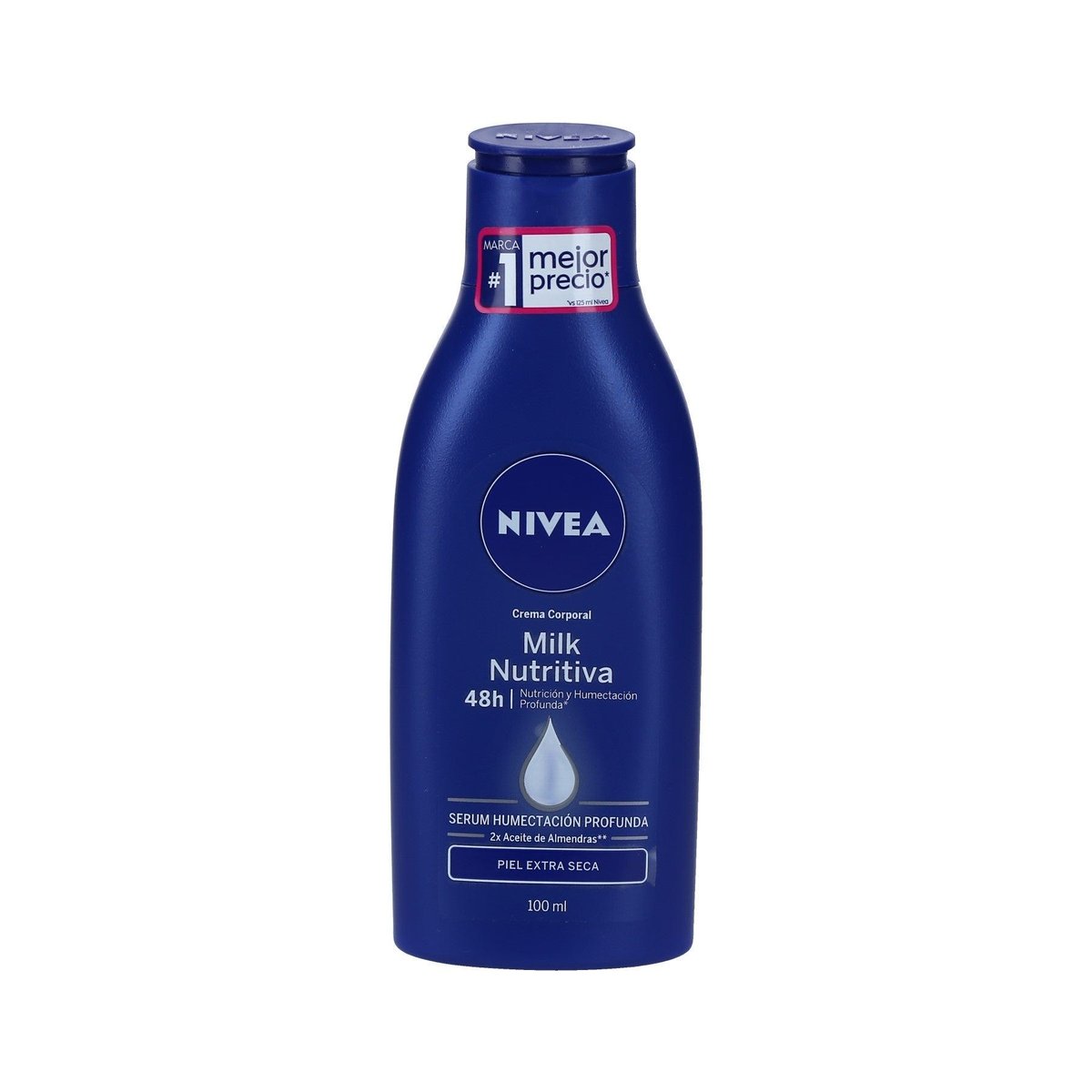 Crema Corporal Nivea Milk Nutritiva 125ml