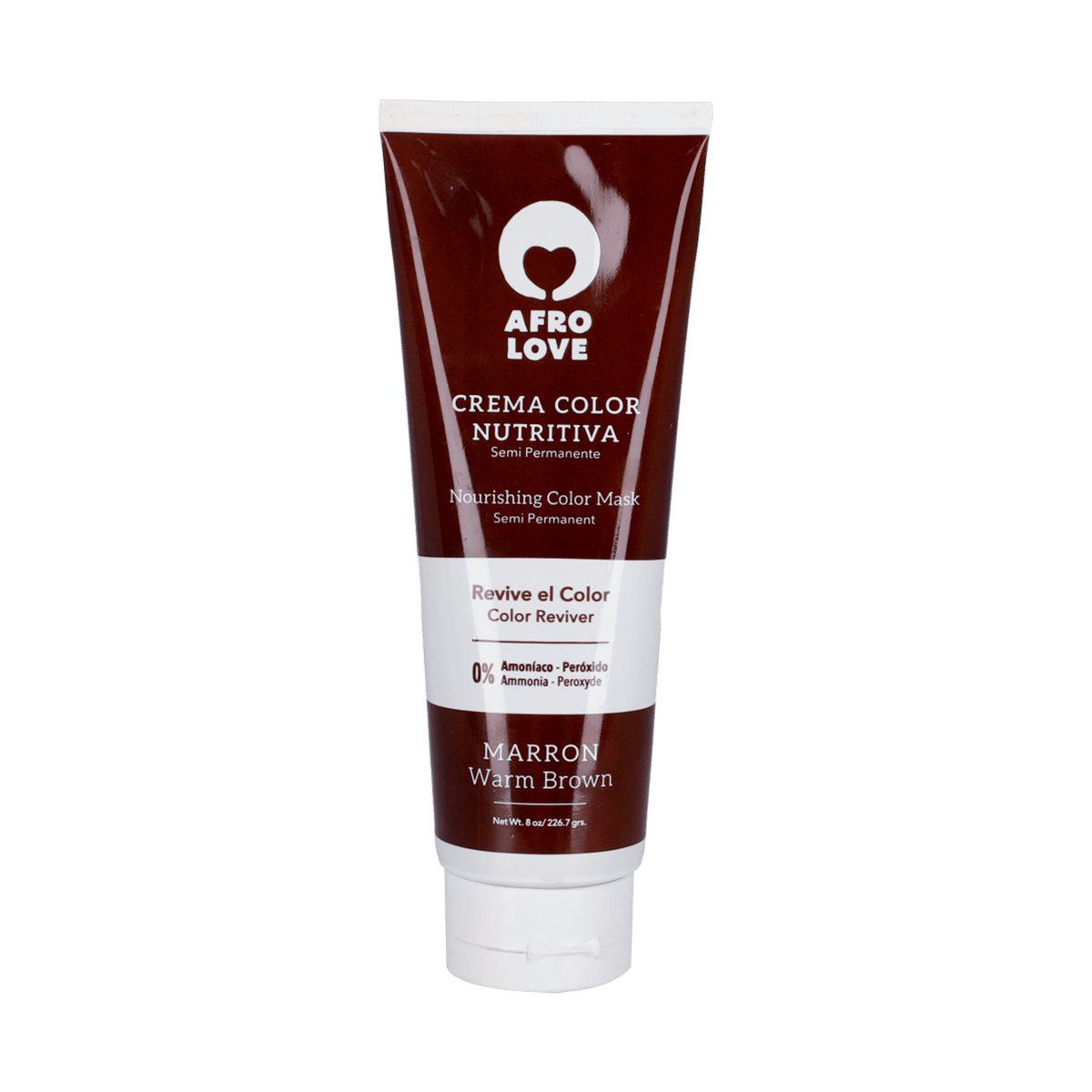 Afro Love Color Marrón 8 Oz