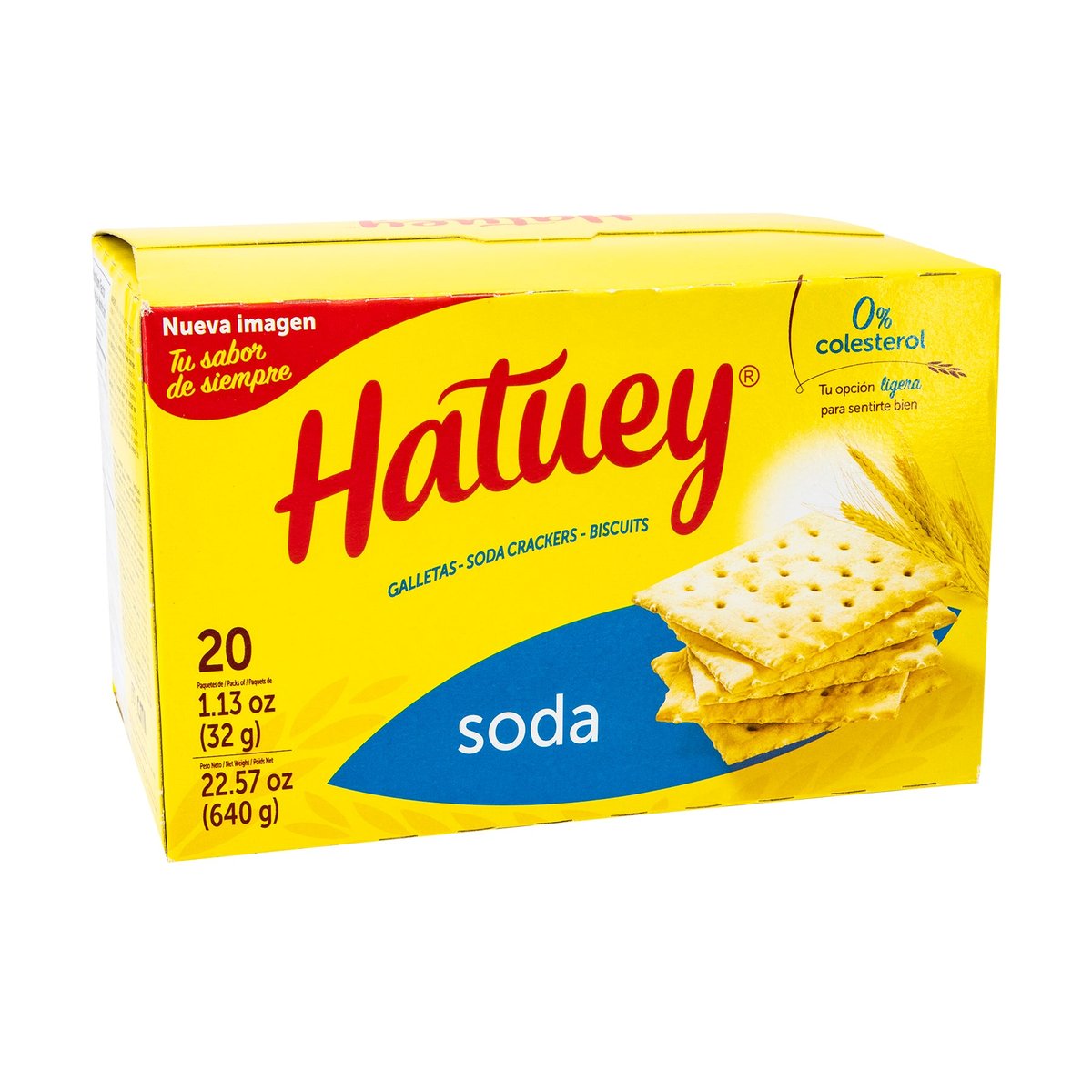 Galleta De Soda Hatuey 20 Uds 640 g