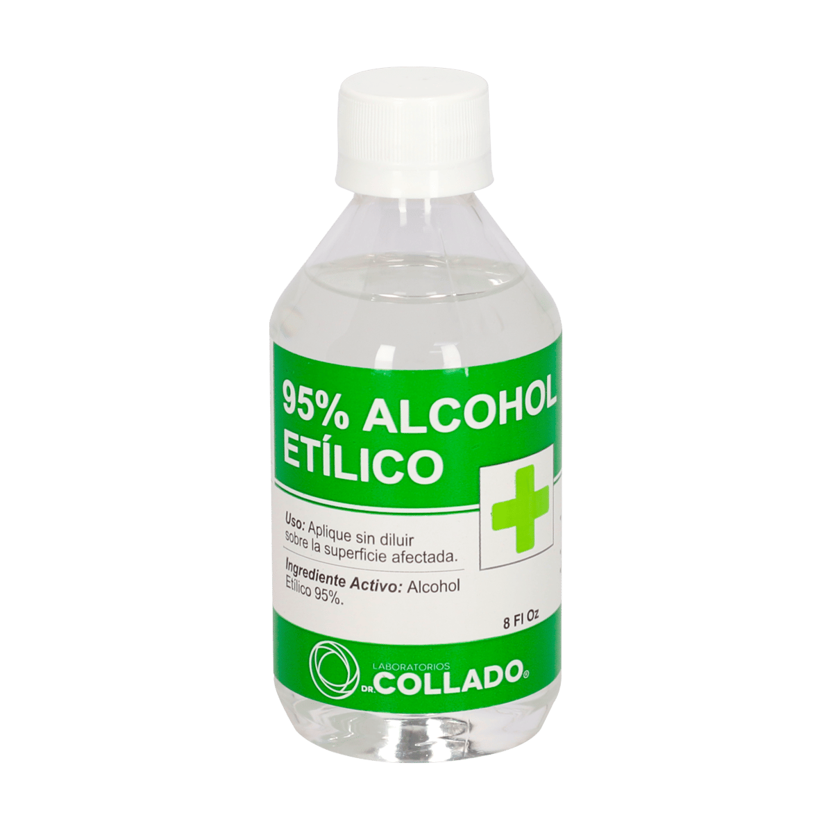 Alcohol Elíptico 95º Collado 8 Oz