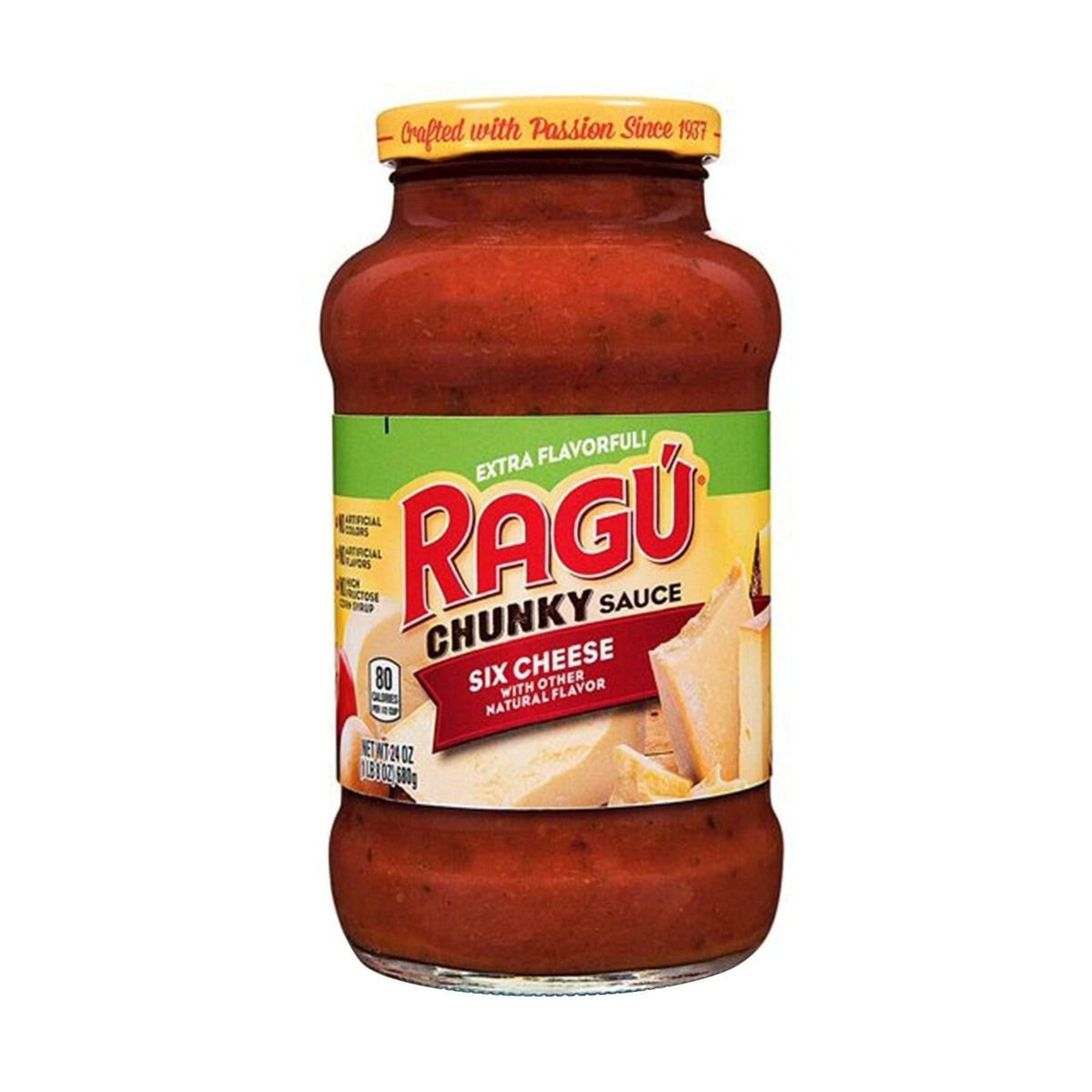 Salsa de Tomates Ragú 6 Queso 24 Oz