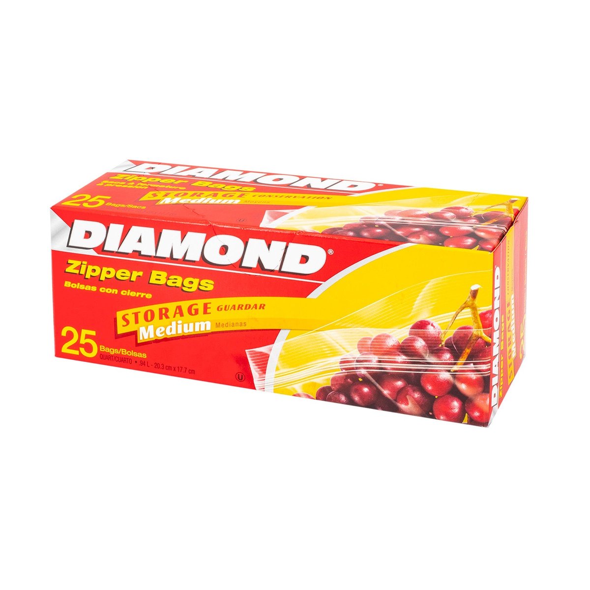 Bolsas Diamond Con Cierre 25 uds