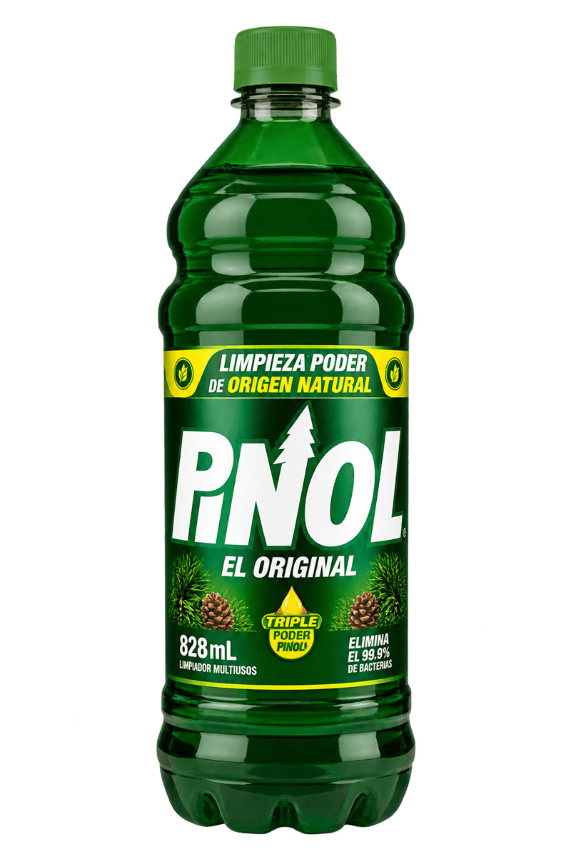 Limpiador Multiusos Pinol El Original con Aceite de Pino 828 ml