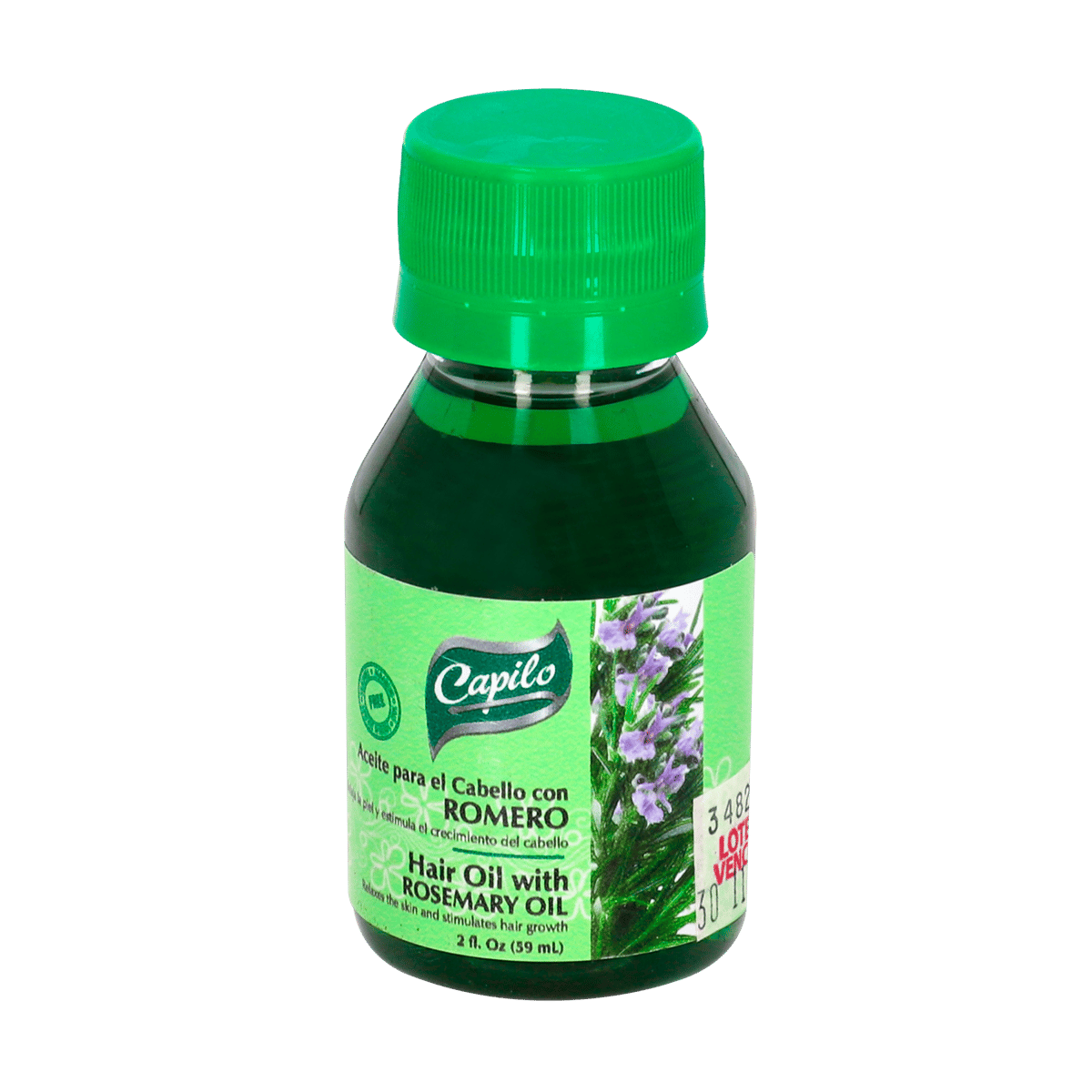Aceite de Romero Capilo 2 Oz