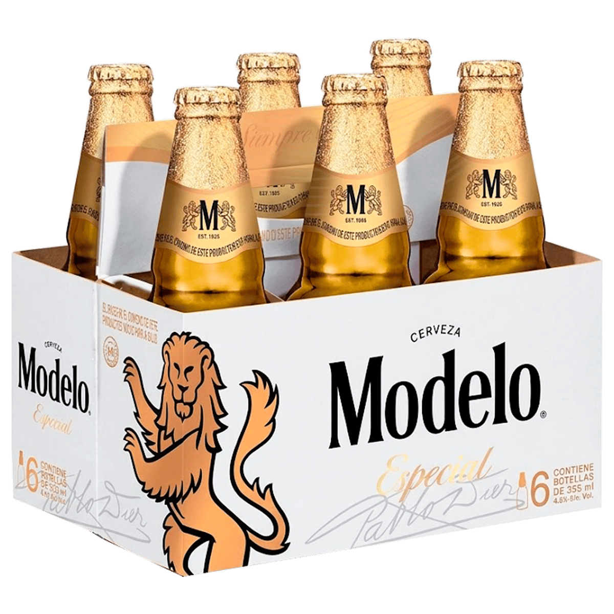 Cerveza Modelo Especial 355 ml Six Pack 