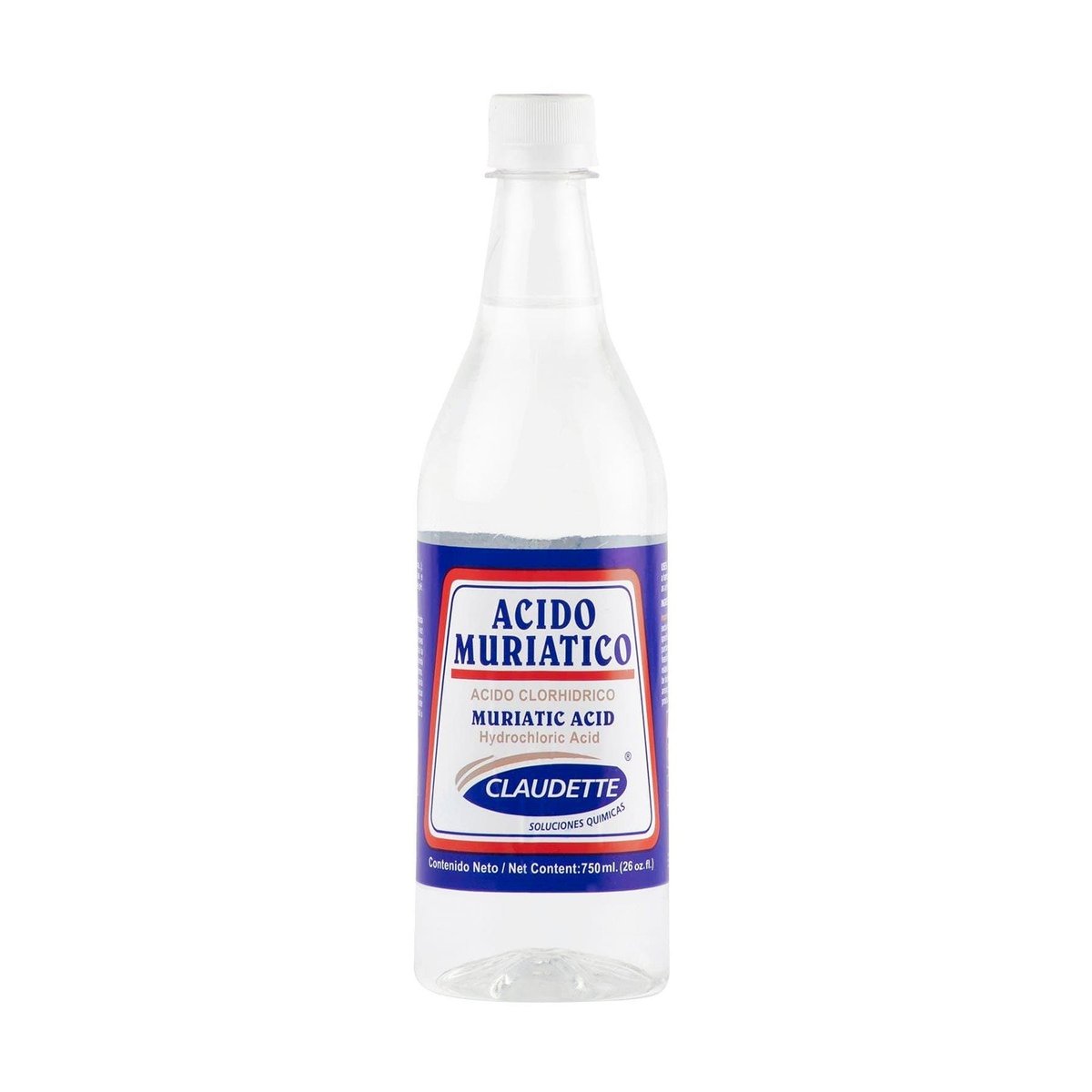 Ácido Muriático Claudette 26 oz