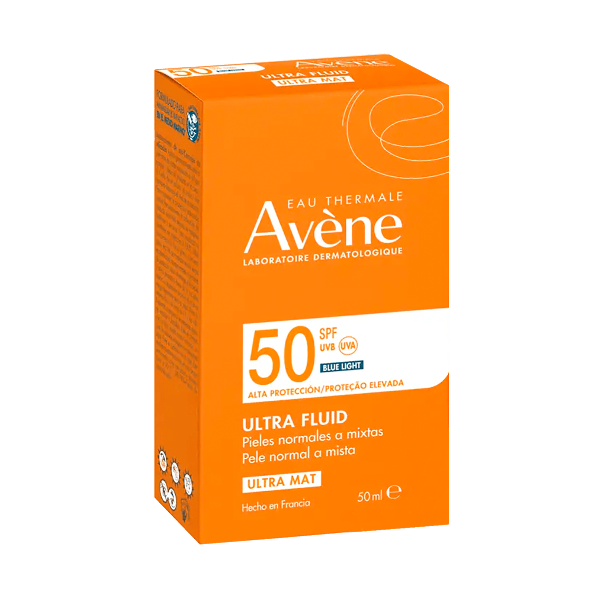 Protector Solar Avène Ultra Mat SPF 50+ Emulsión 50ml