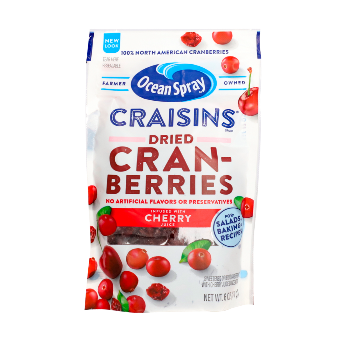 Cranberries Secos Ocean Spray Craisins Cereza