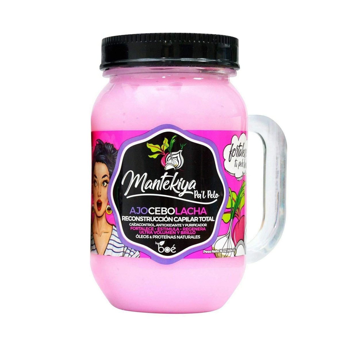 Tratamiento Capilar Boé Mantekiya 16 Oz