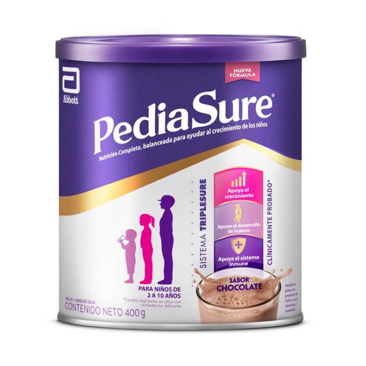 Formula Lactea Sabor Chocolate Pediasure 400G