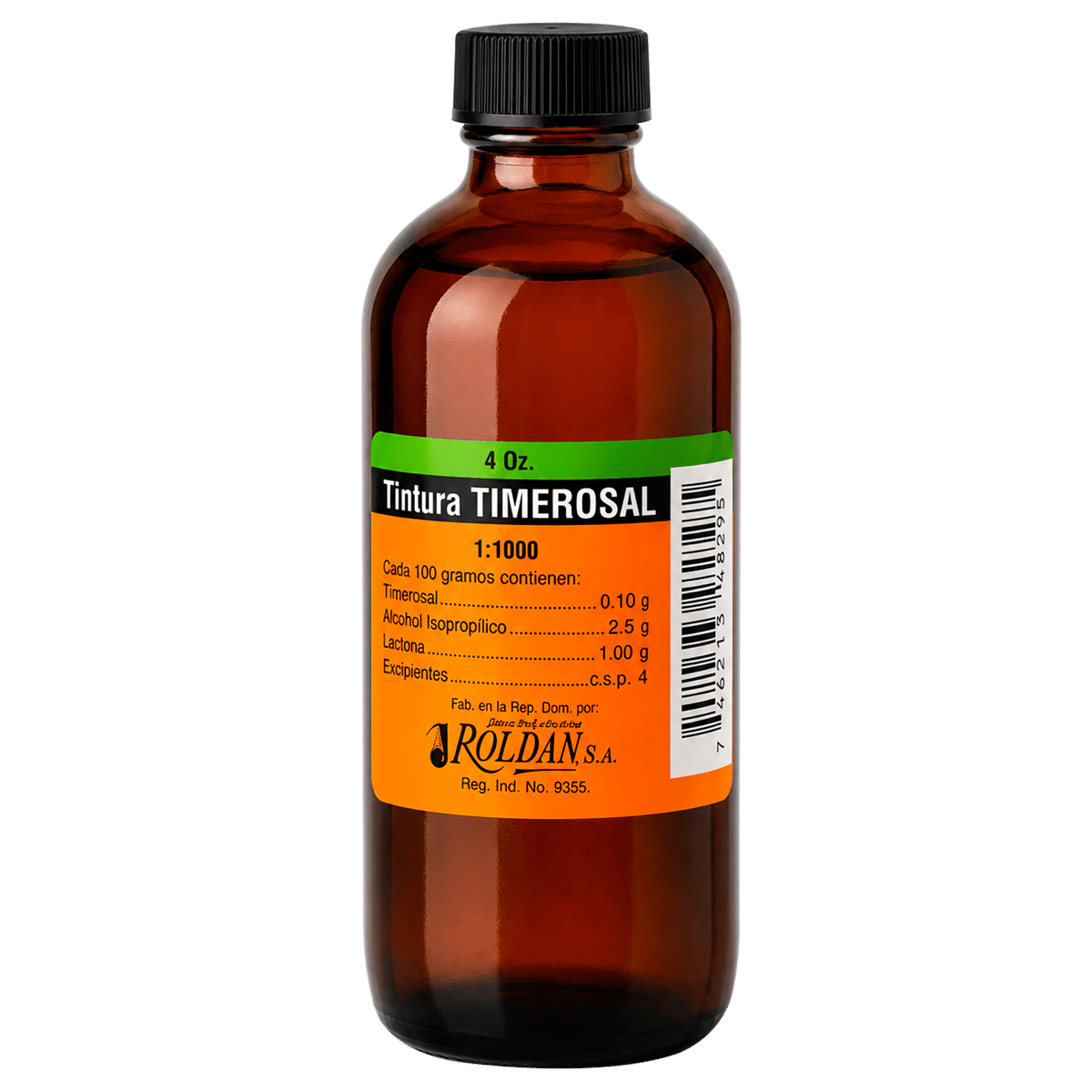 Tintura de Timerosal Roldan 4 Oz