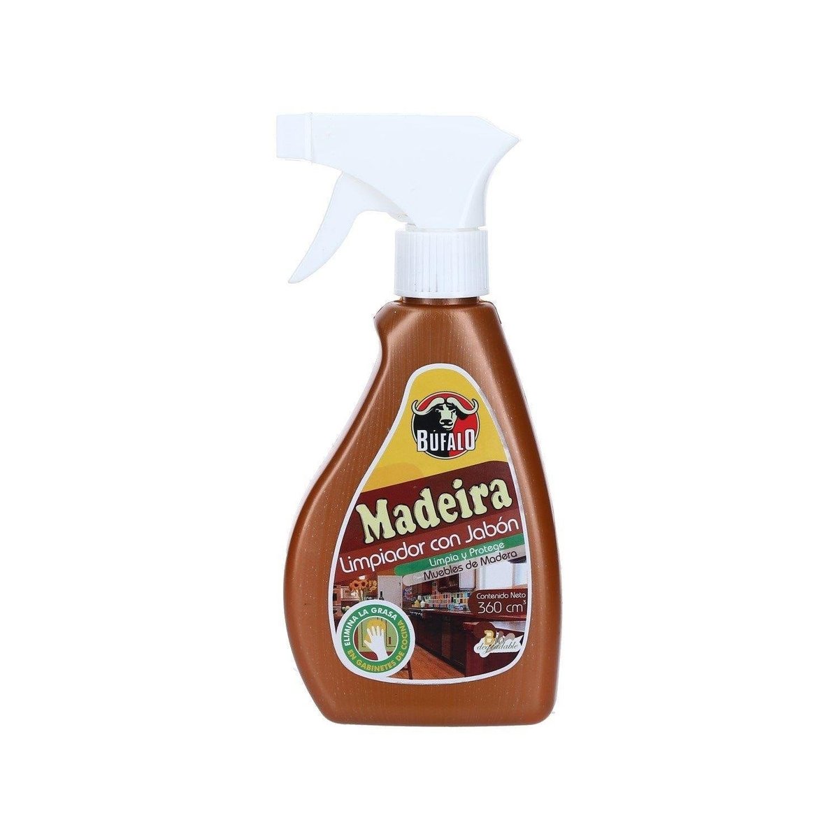 Limpiador Con jabón Búfalo De Madera 360 cm³