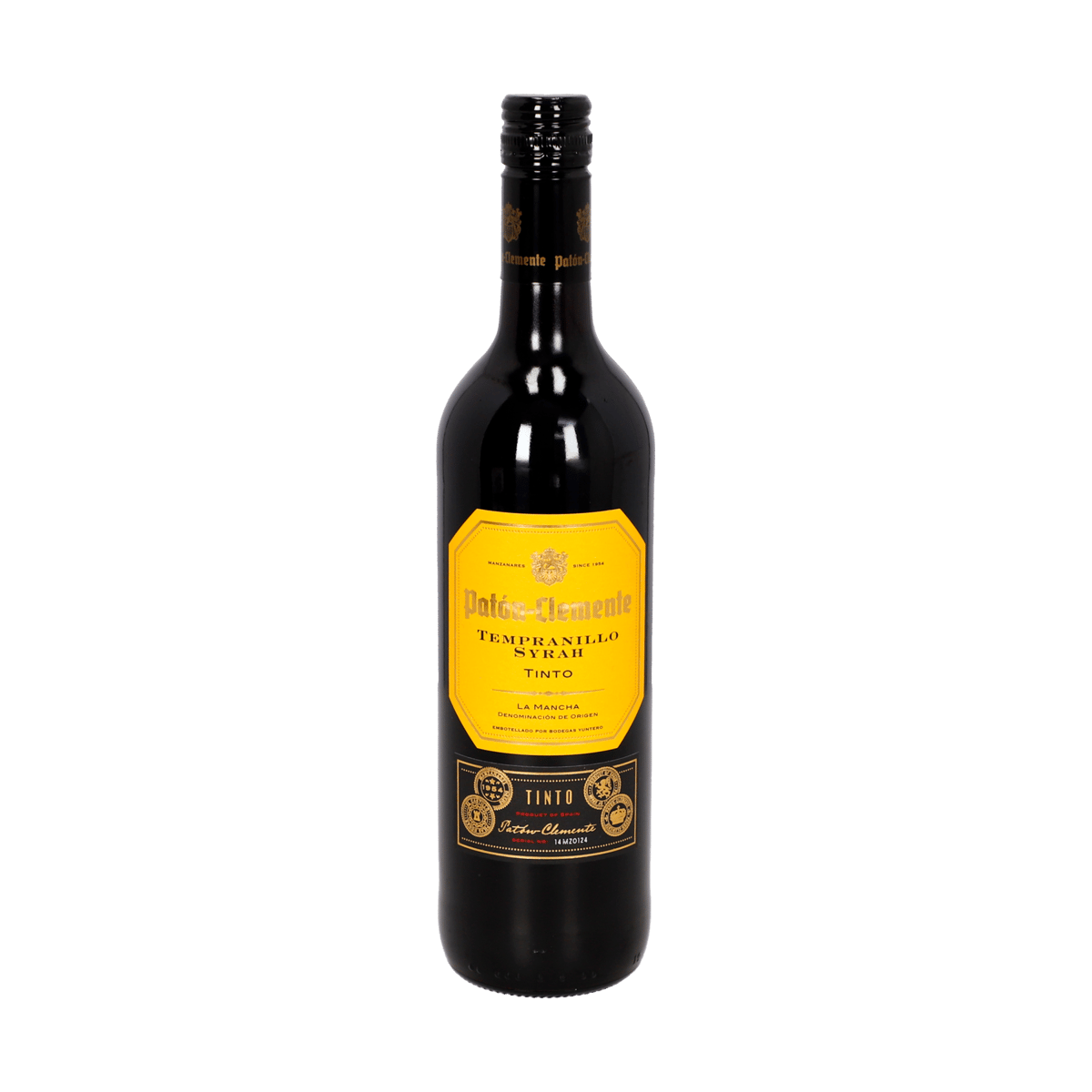 Vino Tinto Patón-Clemente Tempranillo Syrah 750ml