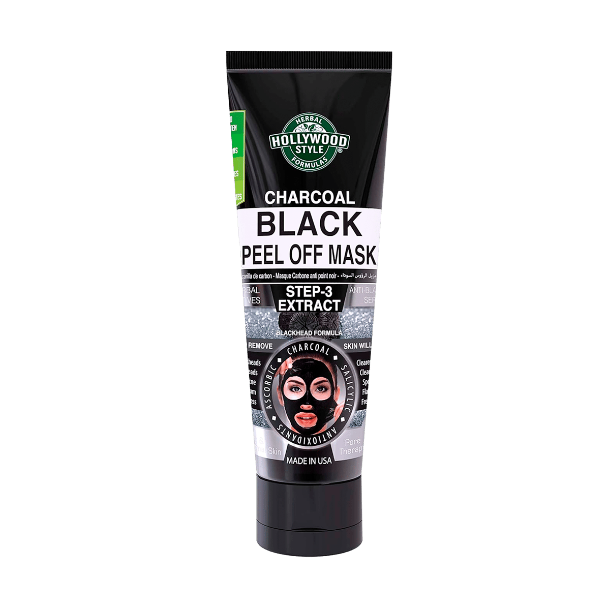 Mascarilla Peel Off Facial De Carbón 100 ml