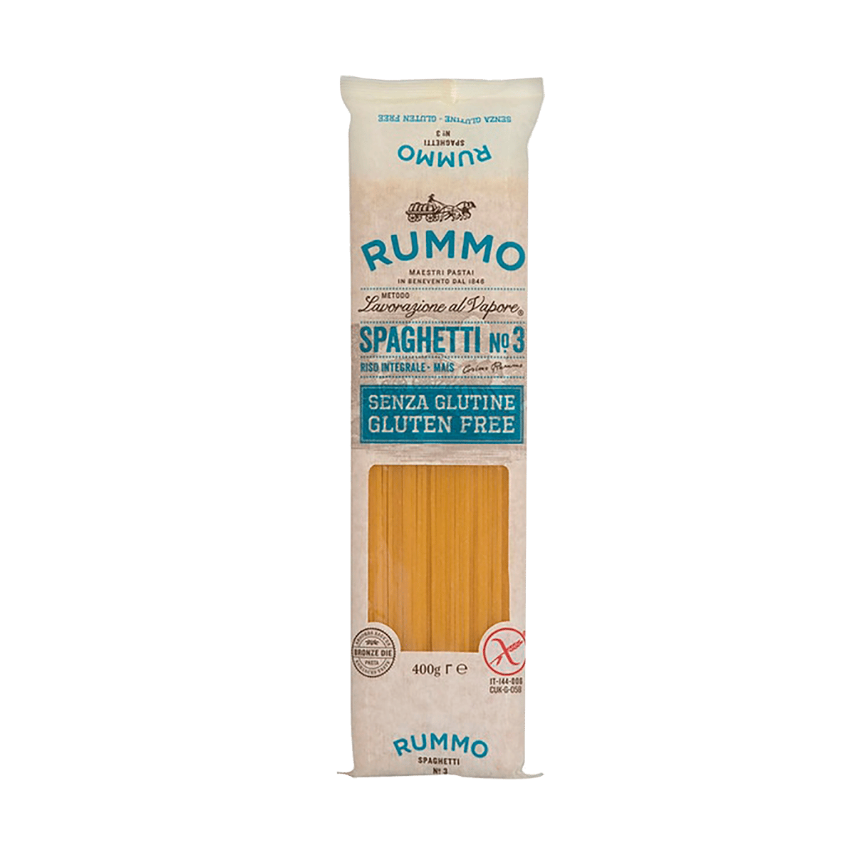 Spaghetti Rummo N.3 Gluten Free 400g