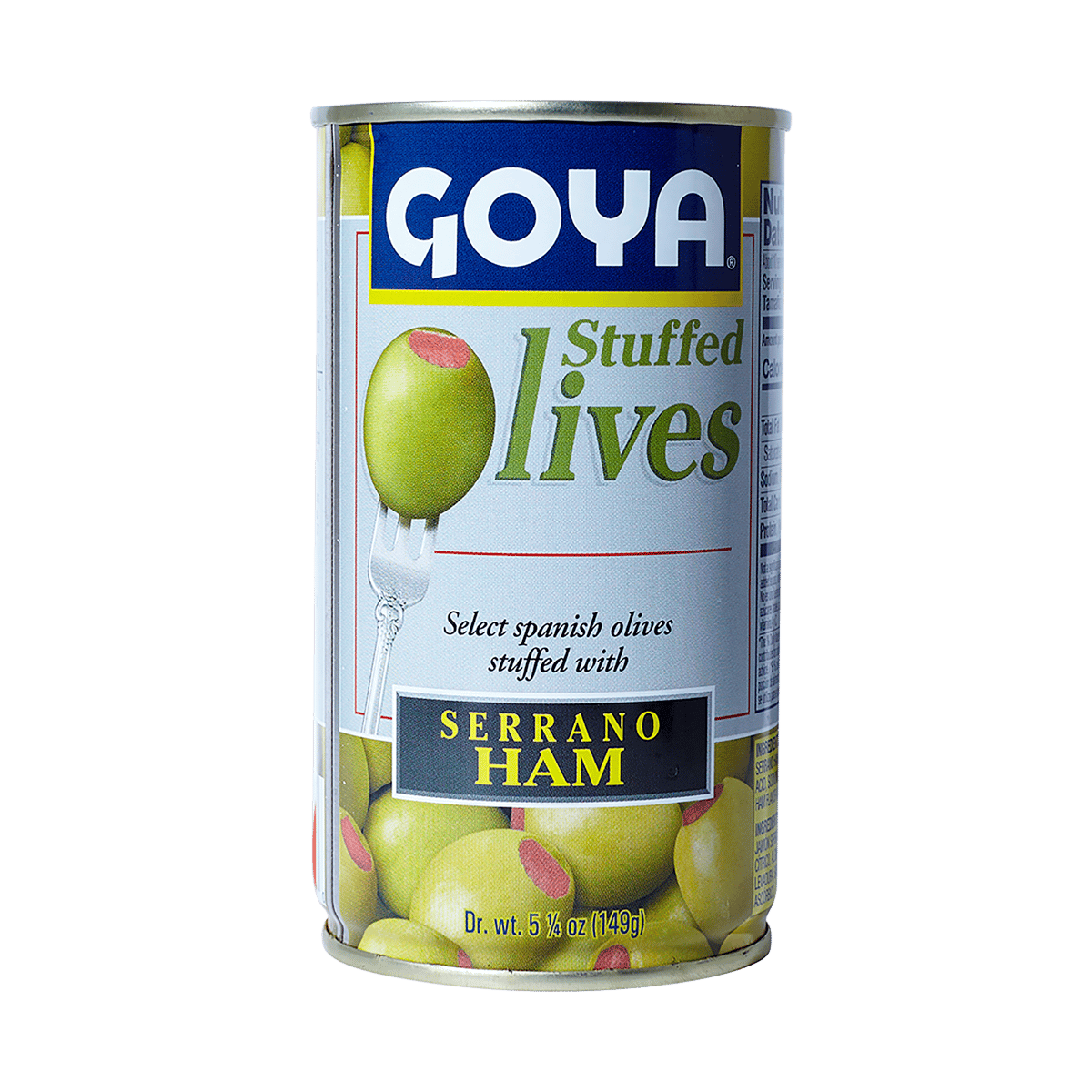 Aceituna Goya Rellenas Con Jamón Serrano 149gr