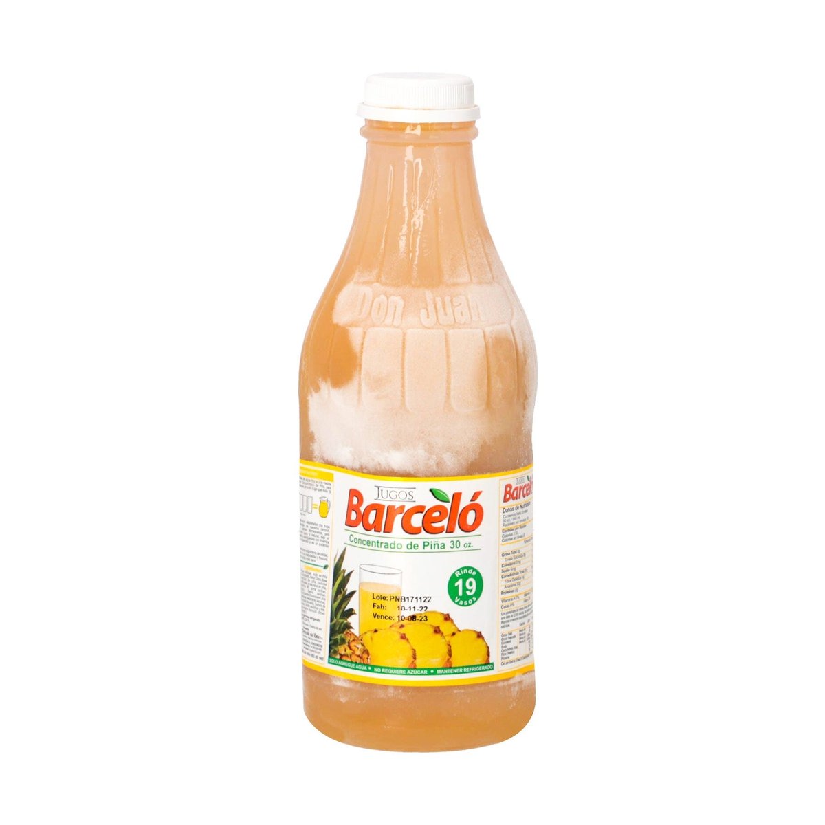 Jugo Barceló Concentrado de Piña 30 Oz