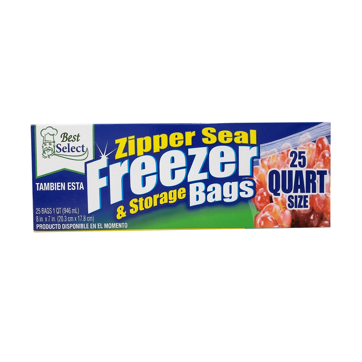 Bolsas Zipper Para Freezer Royau Pack De 25 Unidades