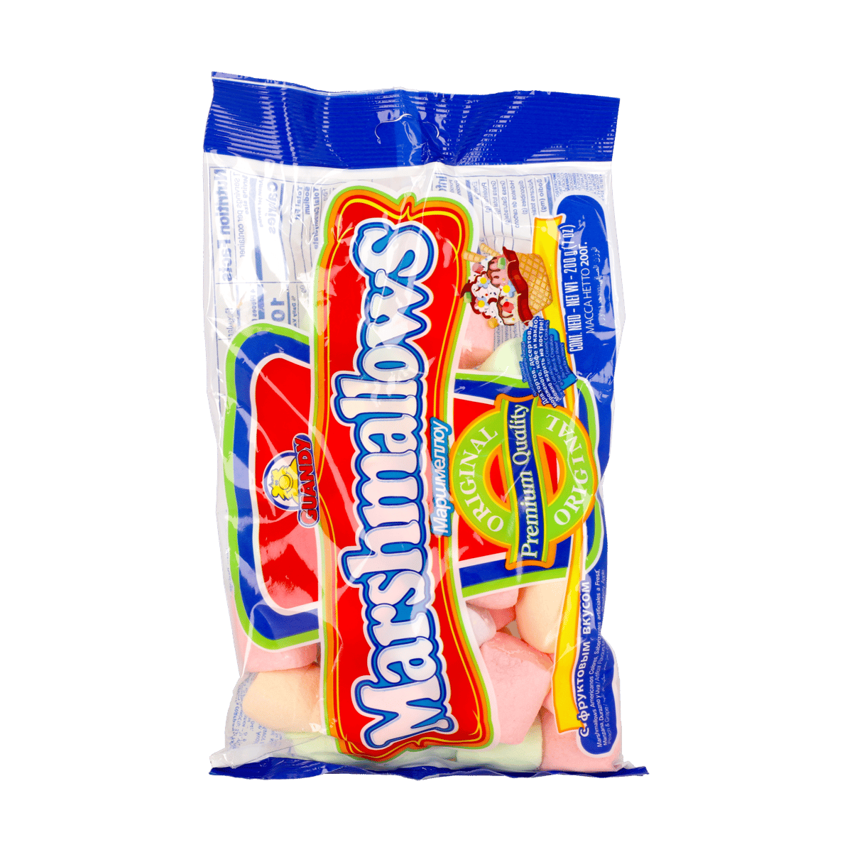 Marshmallows De Colores 200gr 