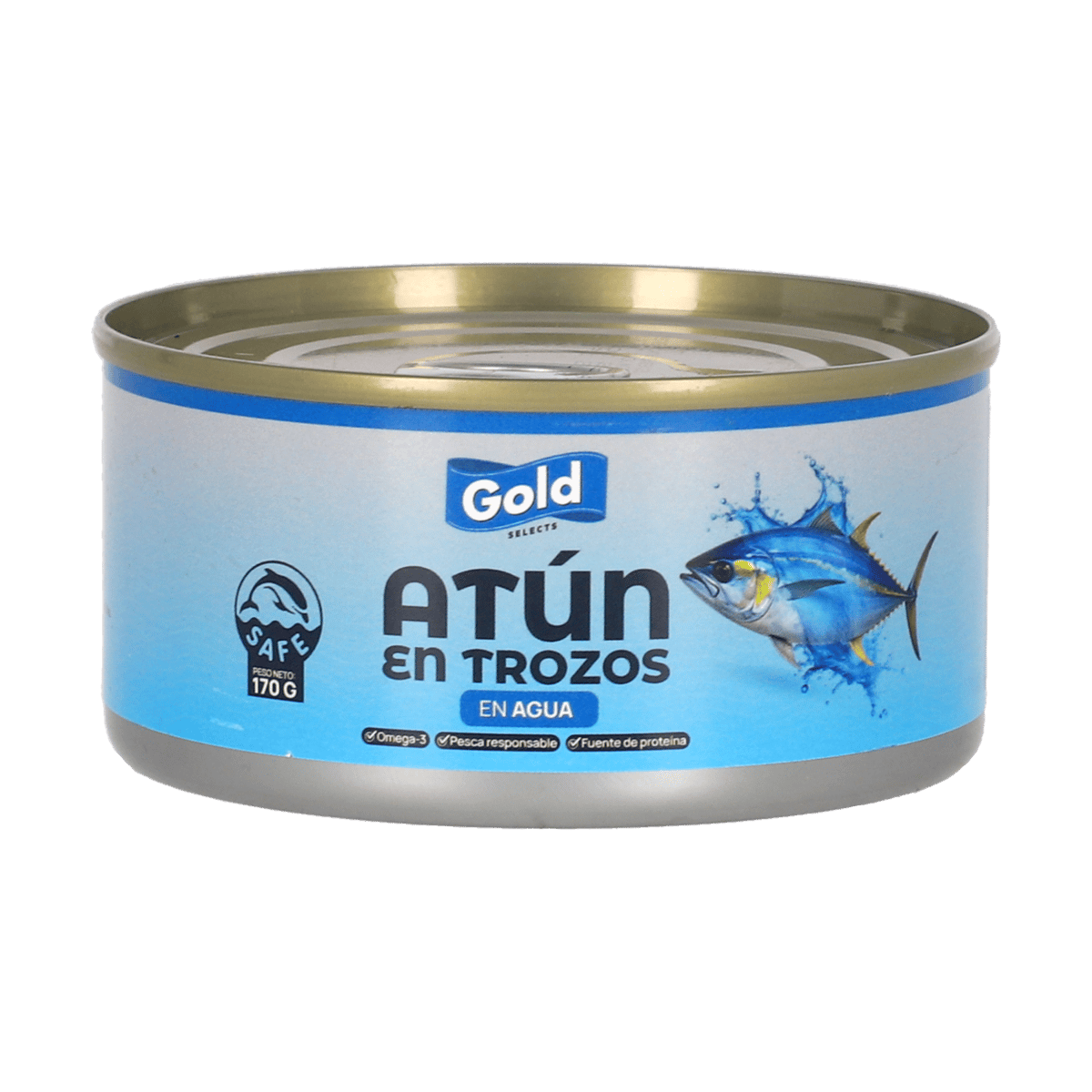 Gold Atún Trozos En Agua 170 g 