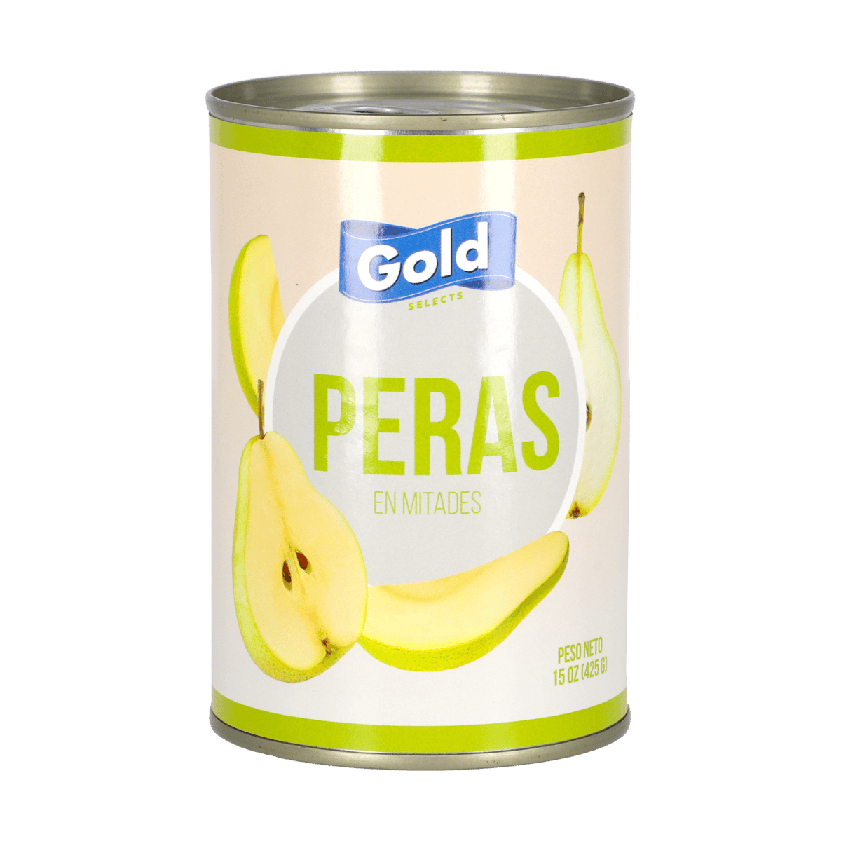 Gold Peras en Almíbar 15oz