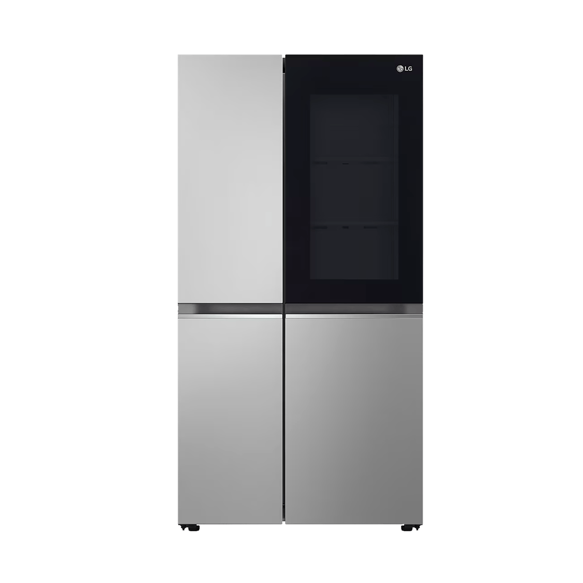 Nevera LG SxS 25 Pc InstaView™ Gross Smart Inverter ThinQ™ Brushed Steel VS25VVNW